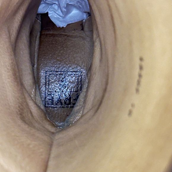 Frye Boots Womens 9.5 B Jane Knee High Tall Cuff Riding Brown Leather 2.75" Heel - Picture 9 of 13